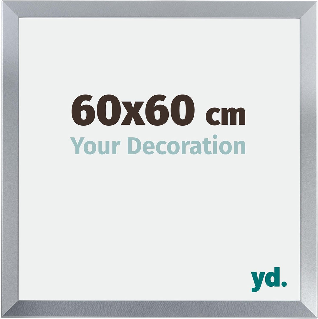 yd. Your Decoration - Bilderrahmen 60,00x60,00 cm - Bilderrahmen aus MDF mit Acrylglas - Antireflex