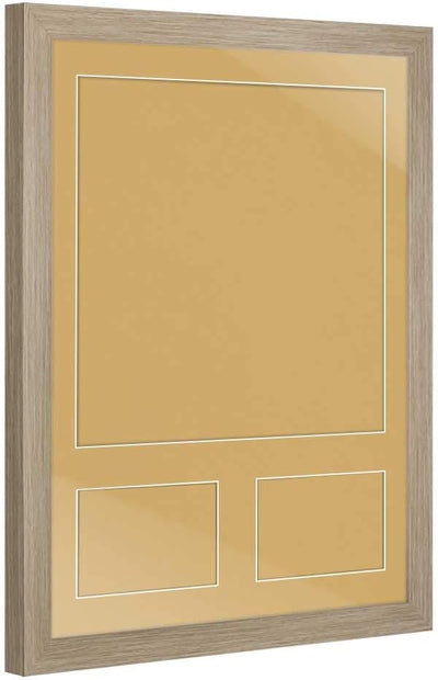 Bilderrahmen Trikotrahmen stabil RahmBig Schwarz 50 X 70 cm Rahmen für Trikots, Sport Shirts + Passe