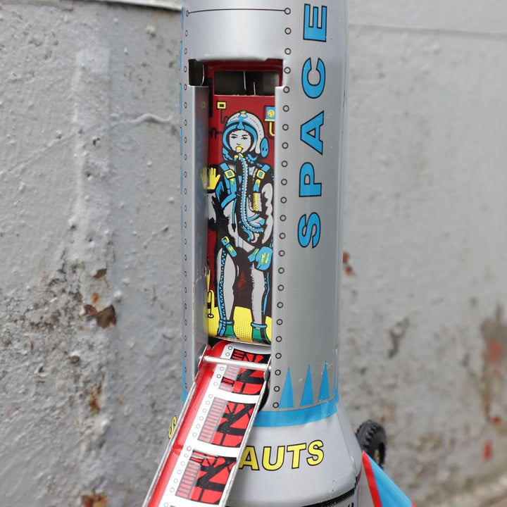 Superfreak Rakete - Skyexpress - Blechroboter - Retro Blechspielzeug Modell 05, Modell 05