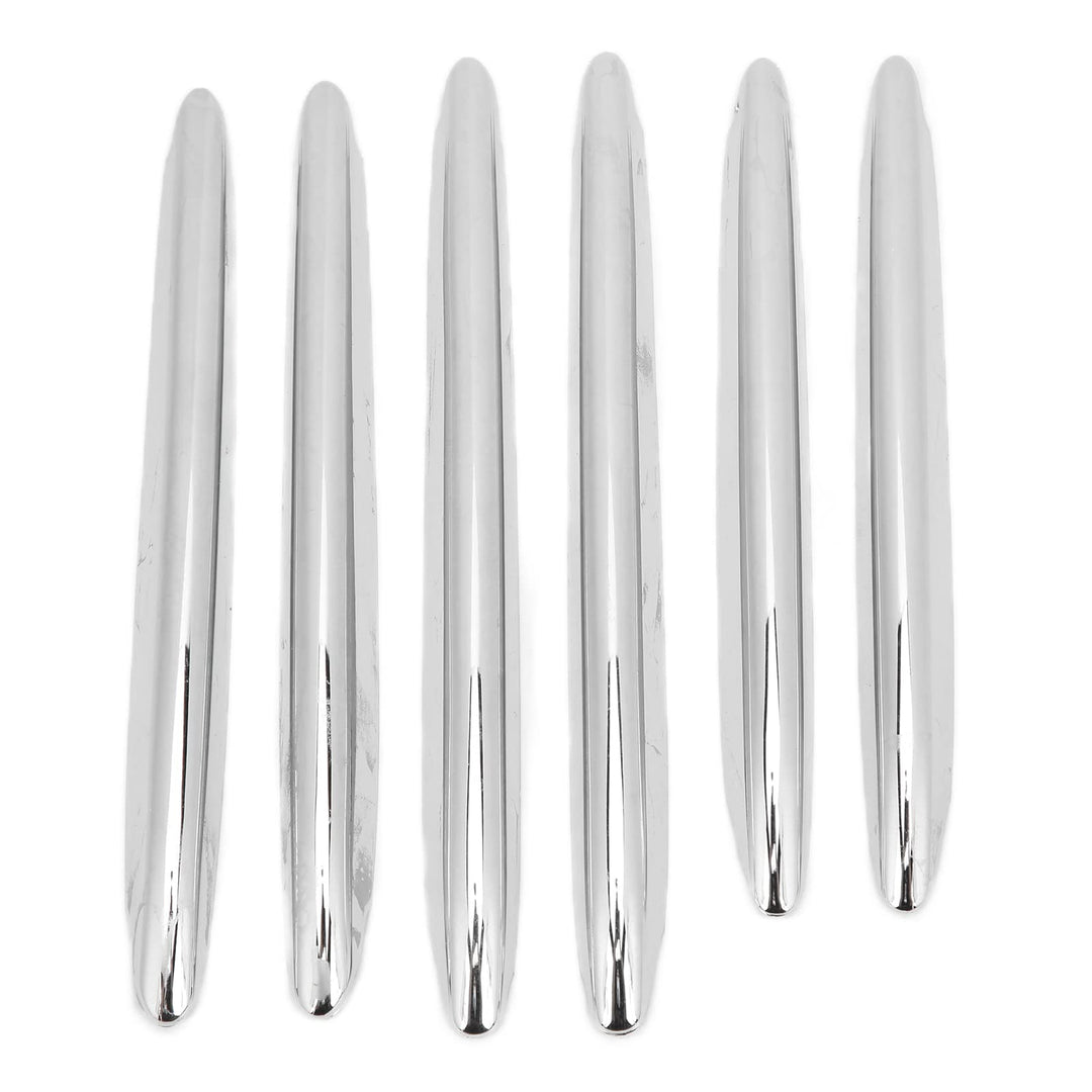 Fydun 6 Stk Auto Motorhaube Lüftungsgitter Abdeckung Trim Chrom-Autozubehör Für R172 SLK 2011-2019