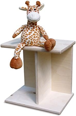Eli Wendehocker für Kinder aus Holz – 4 Sitzhöhen (15–35 cm), naturbelassen, sehr stabil & kippsiche