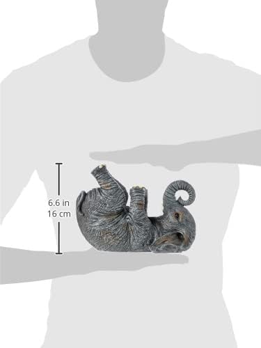 Nemesis Now Guzzlers Elefant Weinflaschenhalter, 21 cm, Grau