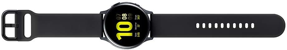 Samsung R835 Galaxy Watch Active 2, eSIM, Aluminium 40mm, Aqua Black, Aqua Black 40mm Bluetooth Uhr