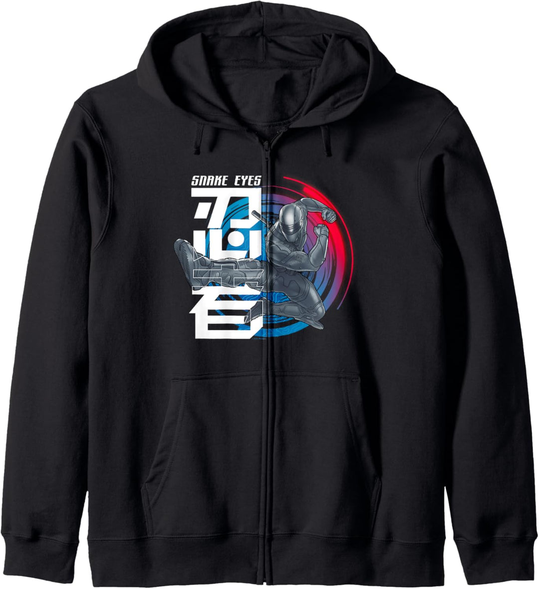 Snake Eyes Flying Kick Kapuzenjacke