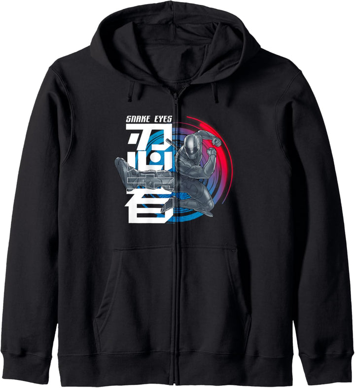 Snake Eyes Flying Kick Kapuzenjacke