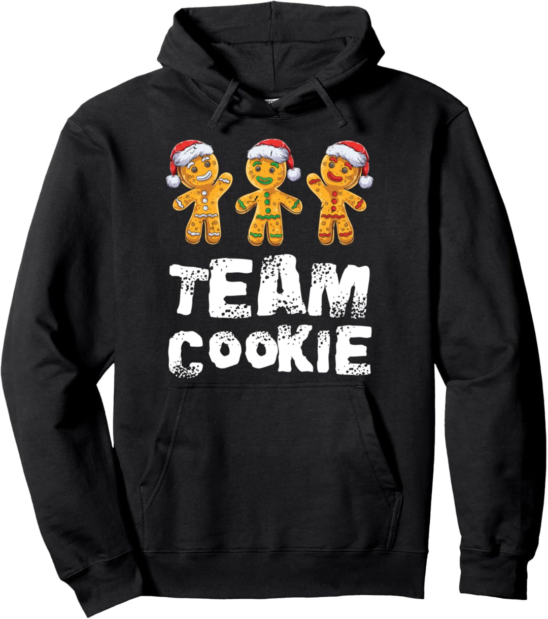 Team Cookie Weihnachten Plätzchen Keks Crew Partner Squad Pullover Hoodie