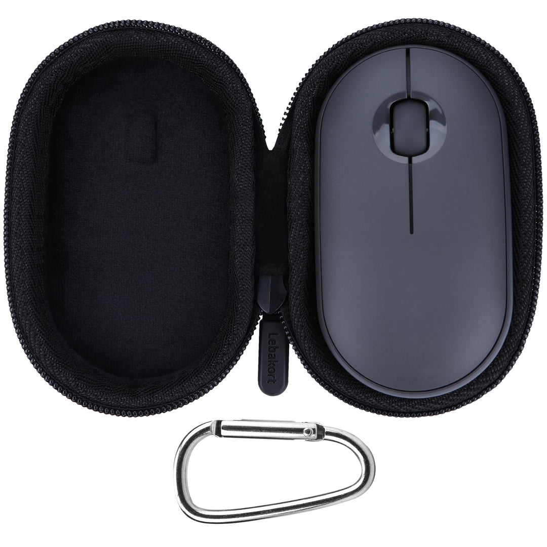 Lebakort Hart Reise Schutz Hülle Etui Tasche für Logitech Pebble Mouse 2 M350s M350 M355 i345 Schlan