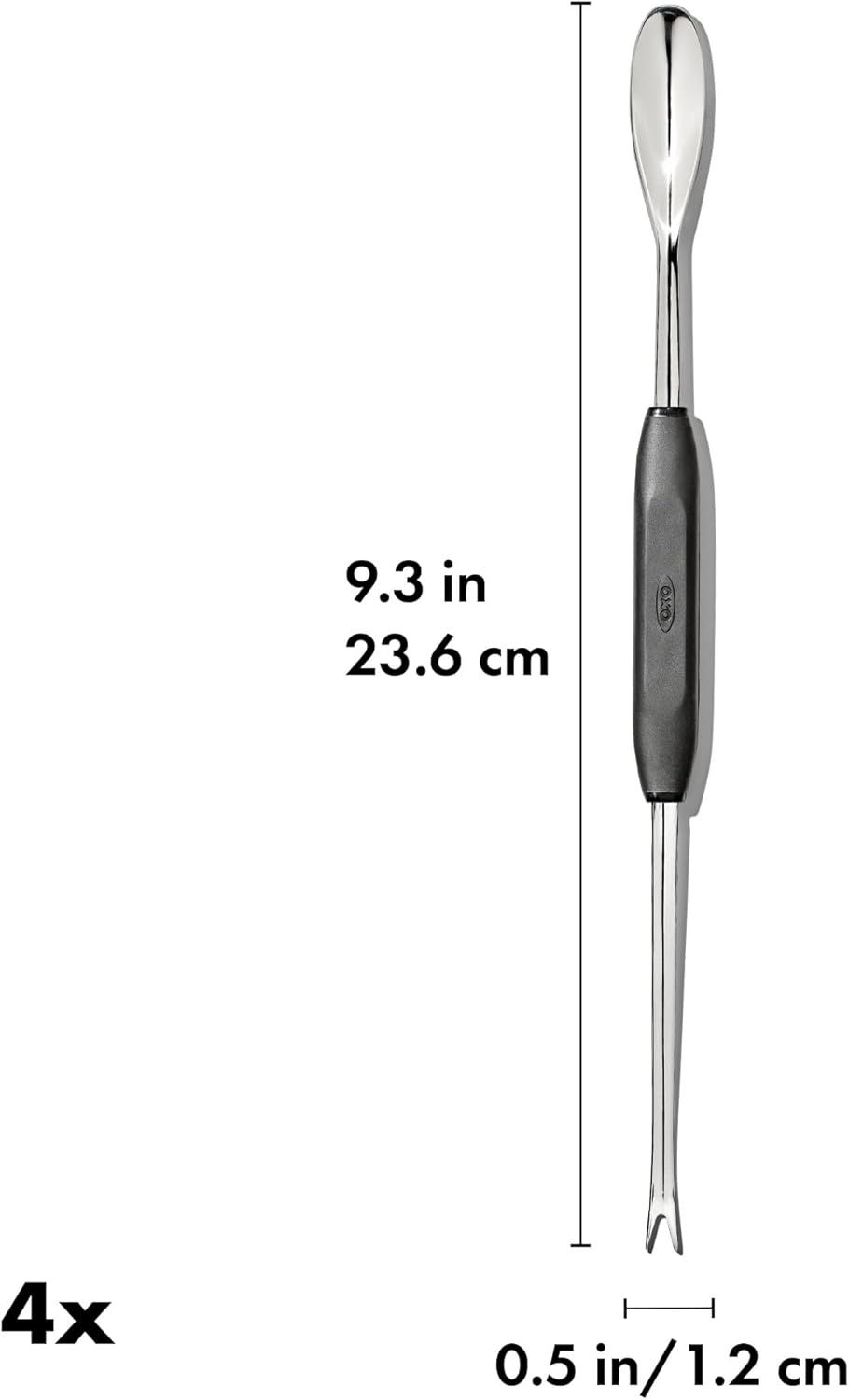 OXO Good Grips 4er-Pack Meeresfrüchtegabeln Meeresfrüchte-Picke, Meeresfrüchte-Picke