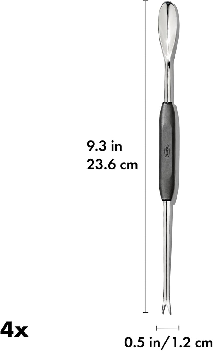 OXO Good Grips 4er-Pack Meeresfrüchtegabeln Meeresfrüchte-Picke, Meeresfrüchte-Picke