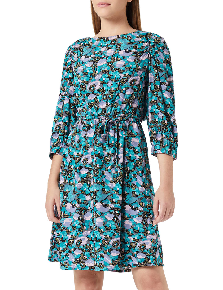 QS by s.Oliver Damen Dress 36 Blau, 36 Blau