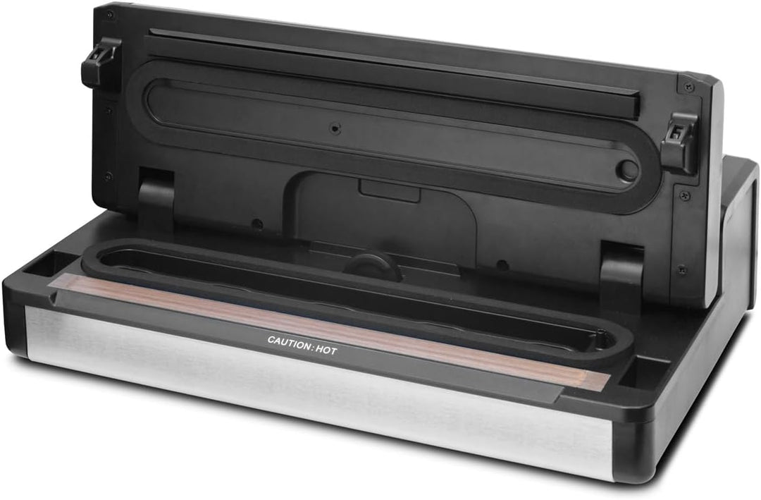 CASO FastVac 1200 Professionelles Vakuumsystem - Doppelte Kolbenpumpe (ca. 20 Liter/Min.), Starker M