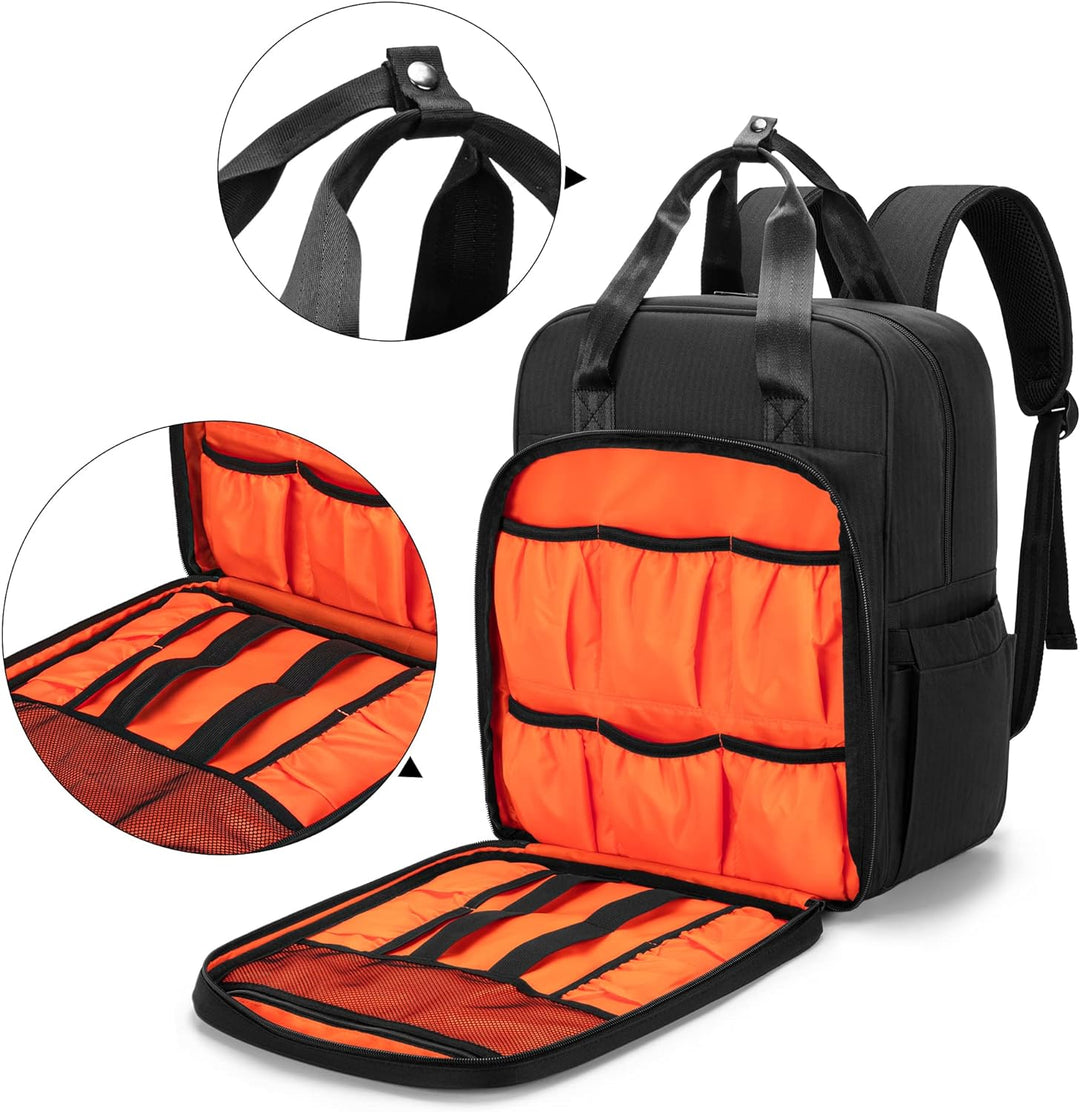 CURMIO Cocktail Shaker Set Tasche, Aufbewahrungstasche für Bartender Sets, Tragetasche für Barkeeper