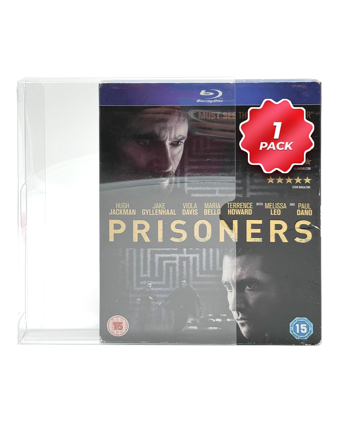 Steelbook Schutzhüllen/Schutzhüllen für Blu-ray, 1-100 Stück, 50 Stück, 50
