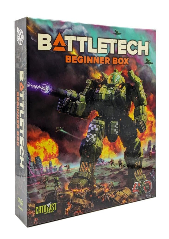 Catalyst Game Labs BattleTech | Beginner Box 40th Anniversary by, Strategy Board Game, for 2 Players