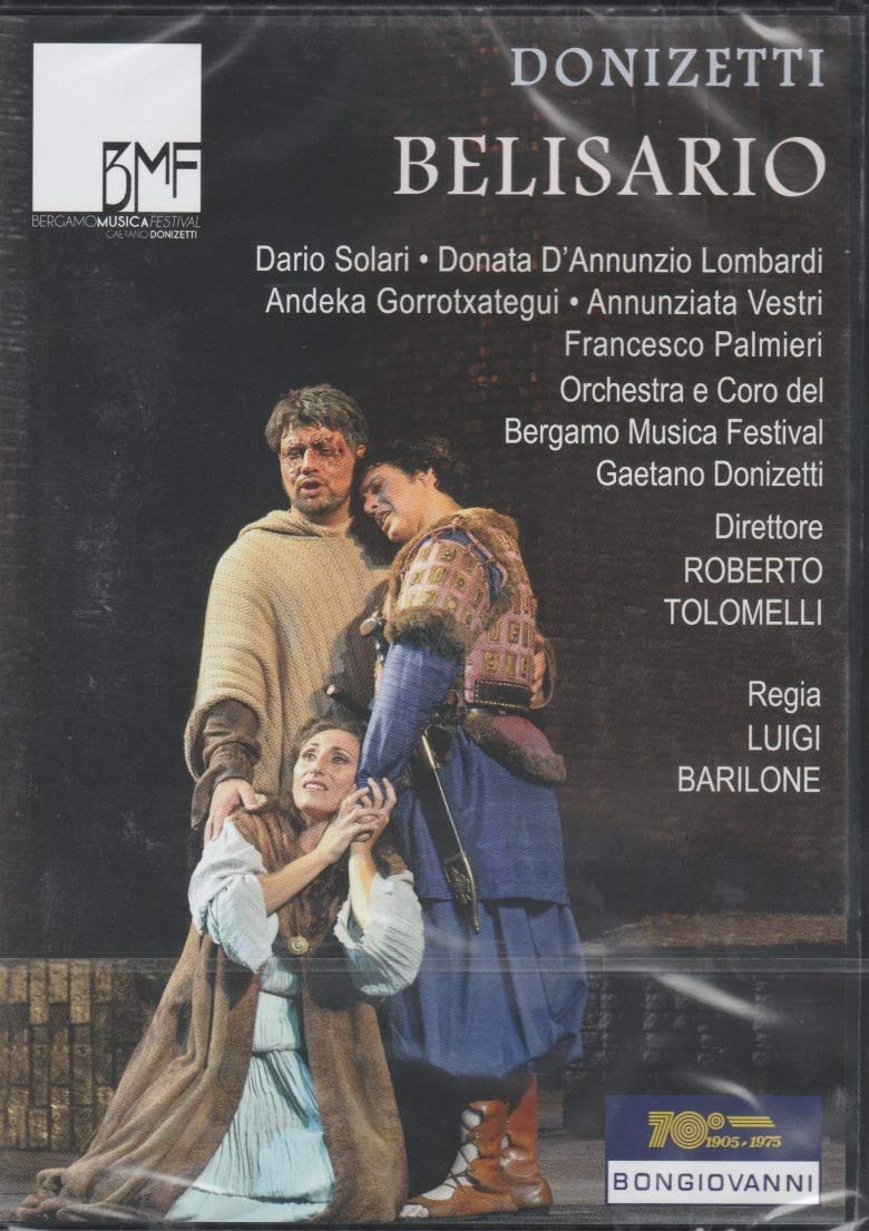 Donizetti: Belisario (All-regions DVD), DVD
