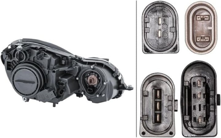 HELLA 1EL 008 369-071 Halogen-Hauptscheinwerfer - links - für u.a. Mercedes-Benz E-Class (W211) Link