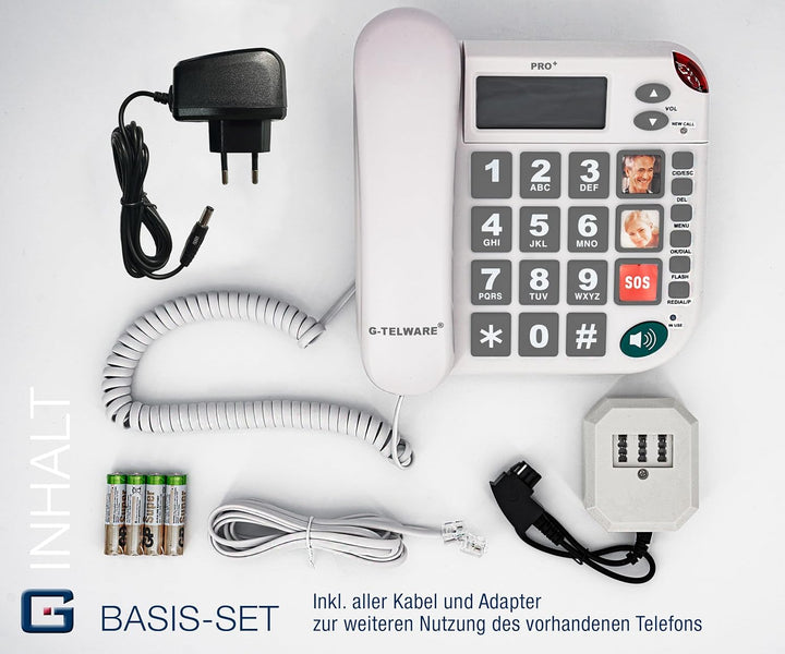 G-TELWARE PRO (Weltneuheit) Silence SOS Technik/SOSParam.einstellb./2023-2024er Modell Haus Notruf S