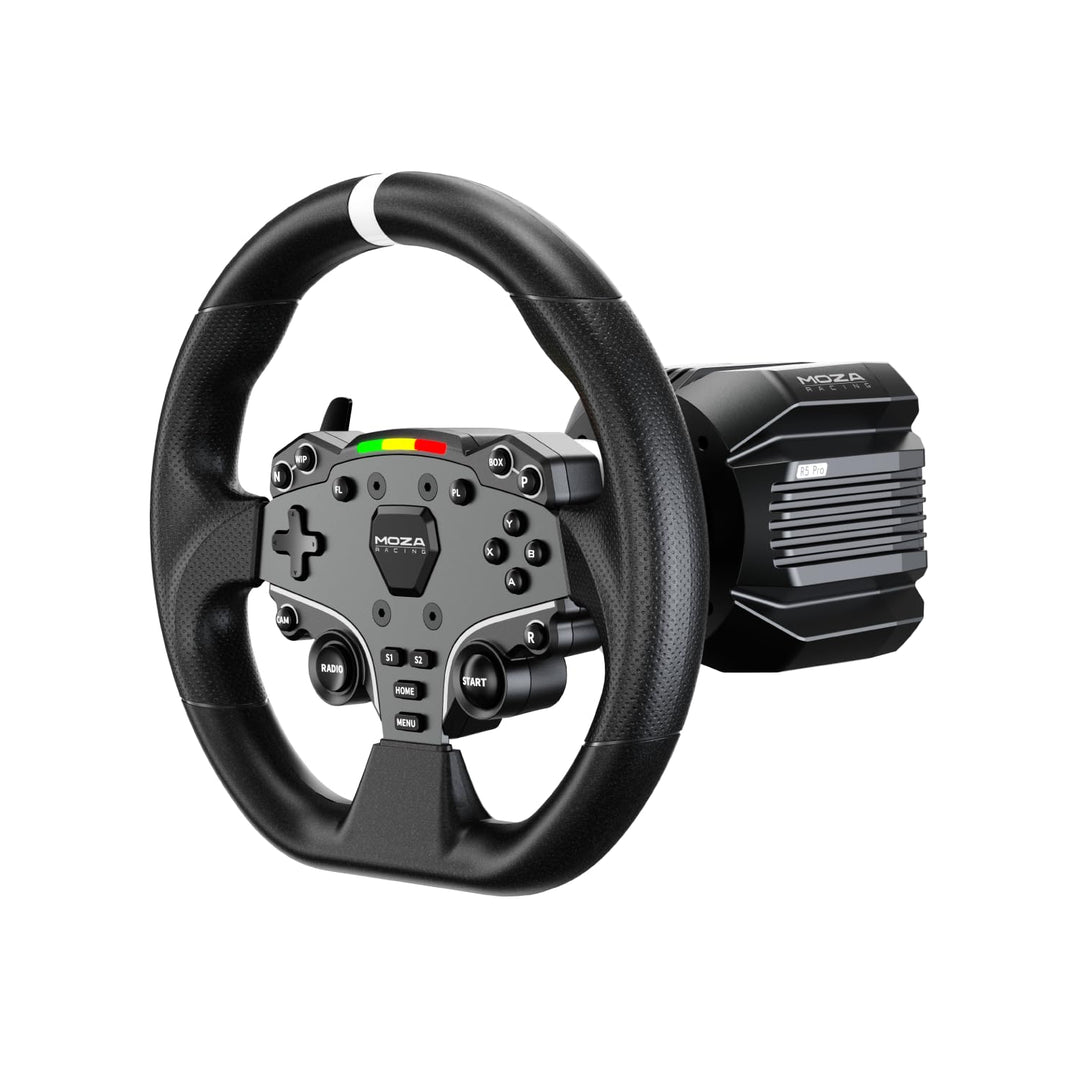 Volante e pedaliera simulatore guida Moza Racing RS105 R5 Pro Bundle B