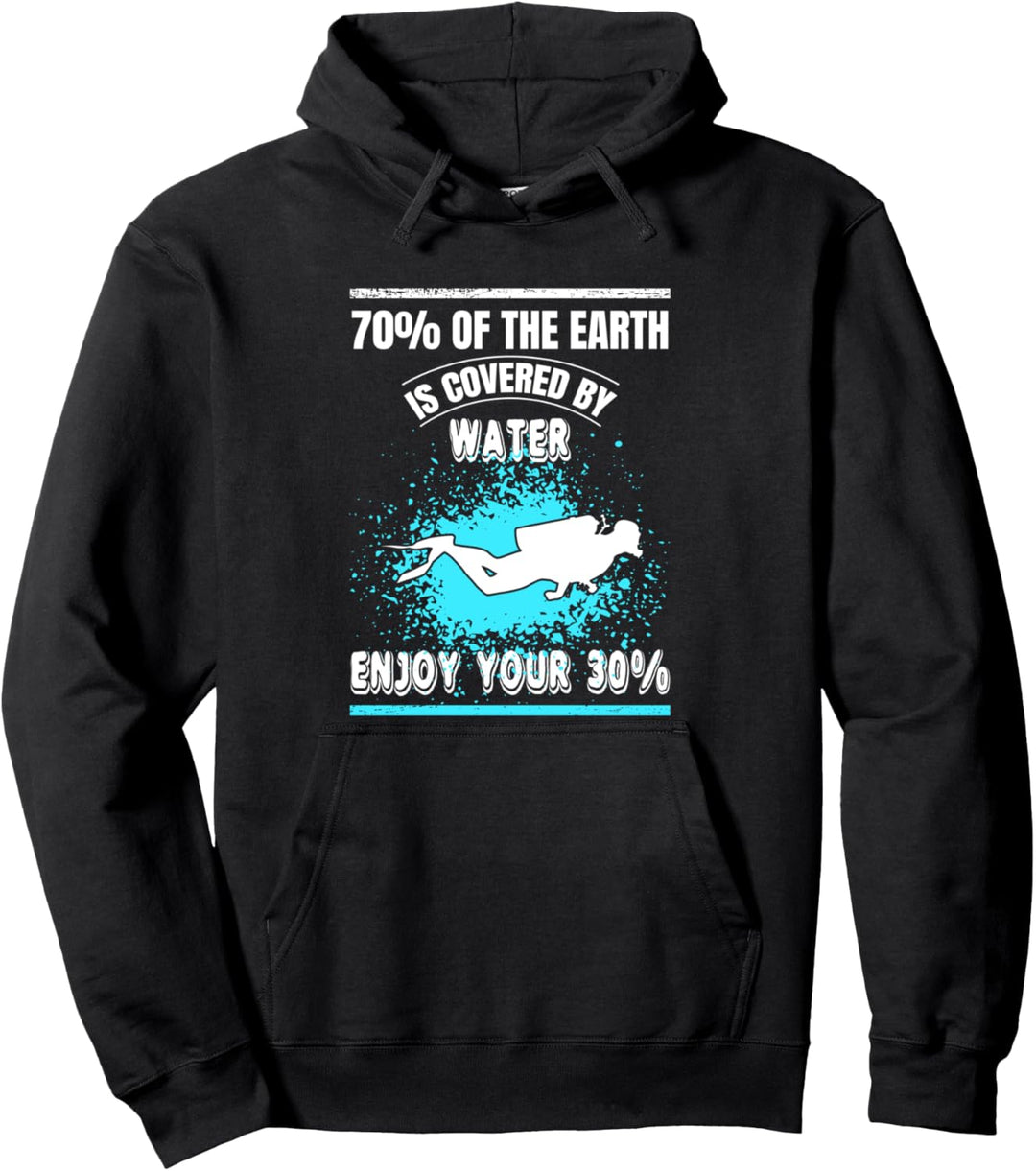 Scuba Diving Funny Divers Quote Sporttauchen Gerätetauchen Pullover Hoodie