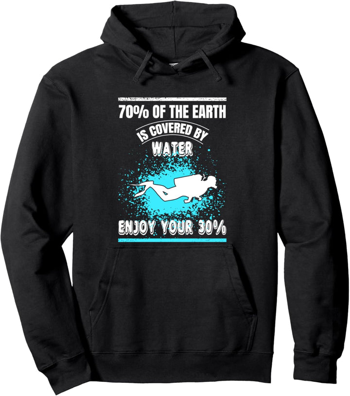 Scuba Diving Funny Divers Quote Sporttauchen Gerätetauchen Pullover Hoodie