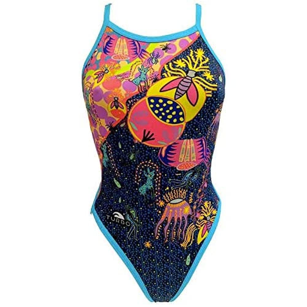 Turbo Damen Huichol Bikini-Unterteile, Multicolore, Small