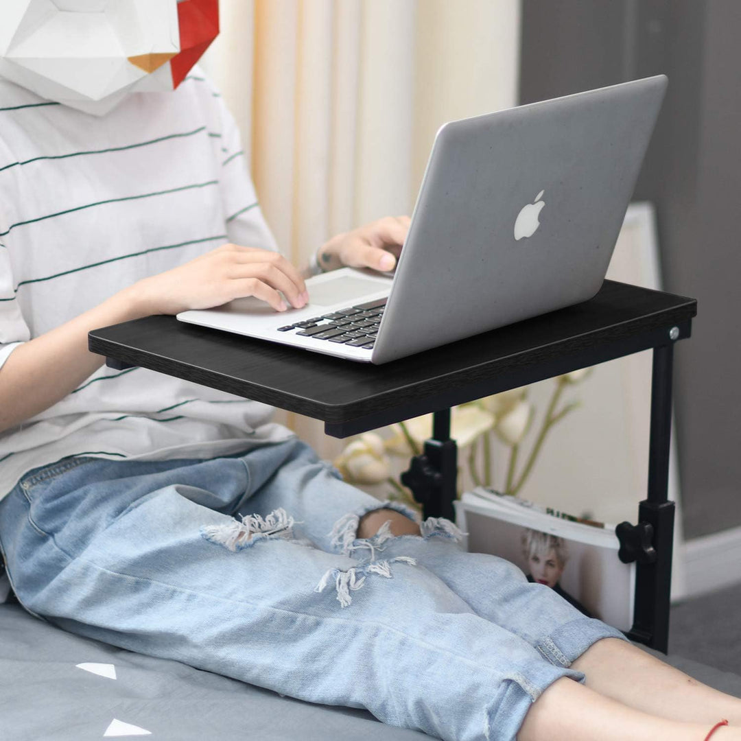 soges Beistelltische fürs Wohnzimmer Höhenverstellbarer Pflegetisch Computertisch Laptisch mit Rolle