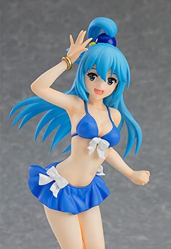 Max Factory KonoSuba Pop Up Parade PVC Statue Aqua: Swimsuit Ver. 18 cm, M04320, Mehrfarbig