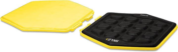 SKLZ 1862 Trainingspad Slidez 2er-Pack Trainingsgerät, gelb-Schwarz, One Size