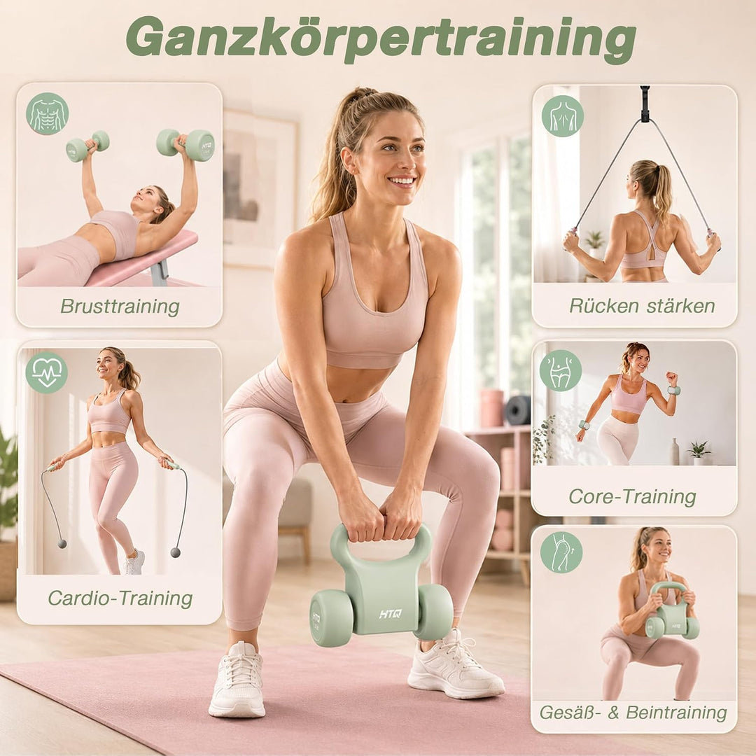 HTQ Fitnessgeräte für zuhause, zughilfen Krafttraining Fitnessgeräte für Zuhause Pilates Pilates Set
