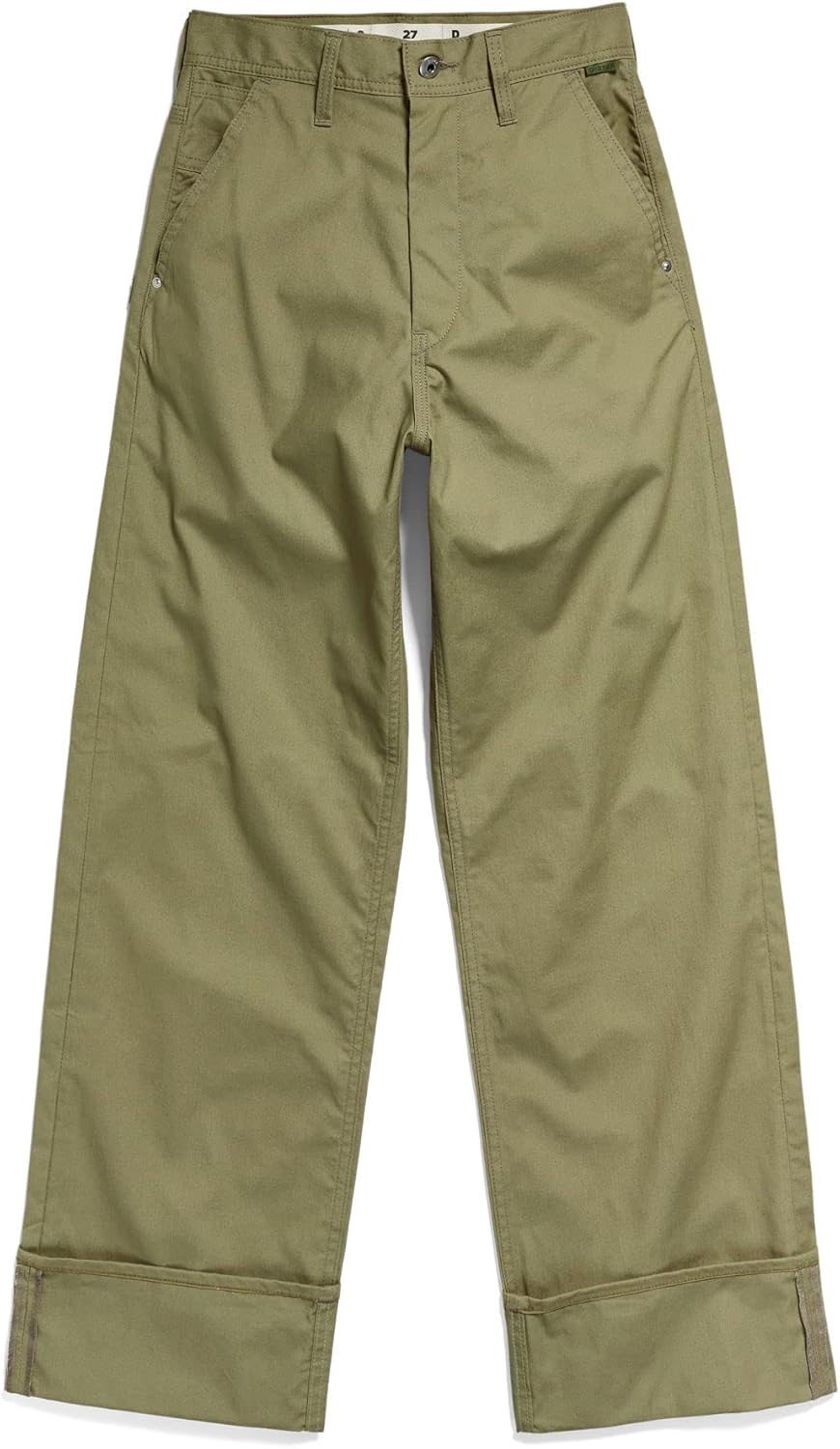 G-STAR RAW Damen Stray Chinohose Pants 29W / 34L Grün (Smoke Olive D22894-d387-b212), 29W / 34L Grün