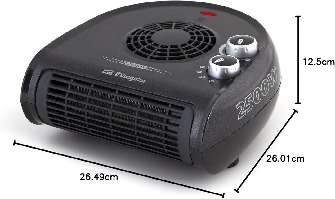 Orbegozo FH 5032 - Heizung, zwei Leistungsstufen, Ventilatorfunktion mit kalter Luft, sofortige Wärm