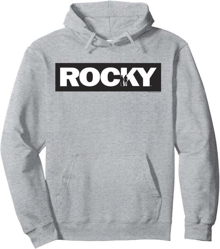 Rocky Simple Block Text Logo Pullover Hoodie
