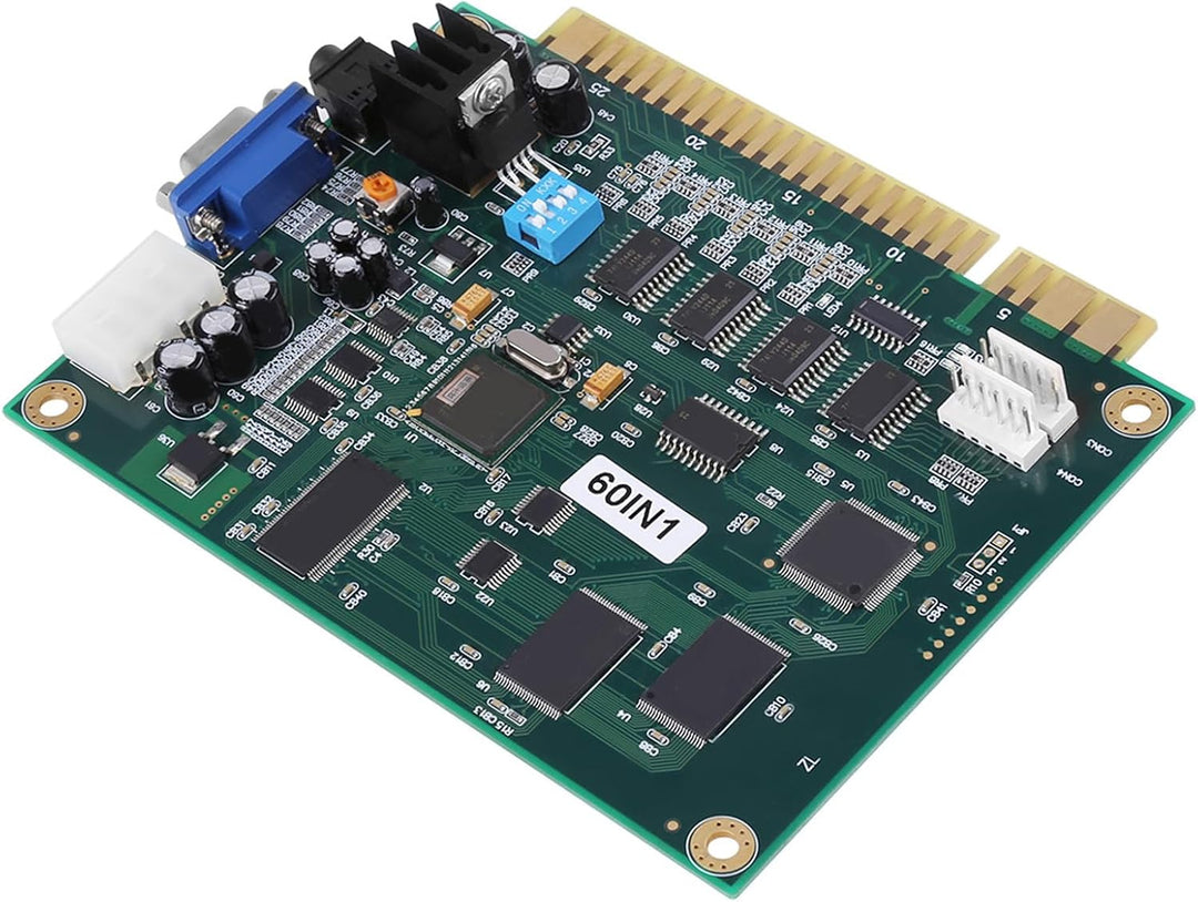 Jeanoko Jamma Jamma 60 in 19×18×2 60 In1 Multicade-Board CGA VGA-Ausgang für Arcade-Spielautomaten