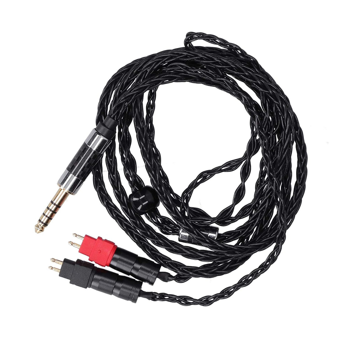 ASHATA Ersatzkabel für Sennheiser, 8-adriges Symmetrisches OCC-Doppelkabel-OCC-Audiokabel für Sennhe
