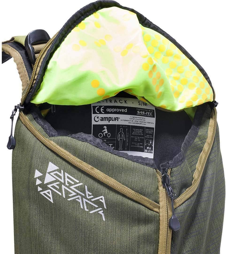 Amplifi Delta Track Enduro Fahrrad Rucksack grün M-L, M-L