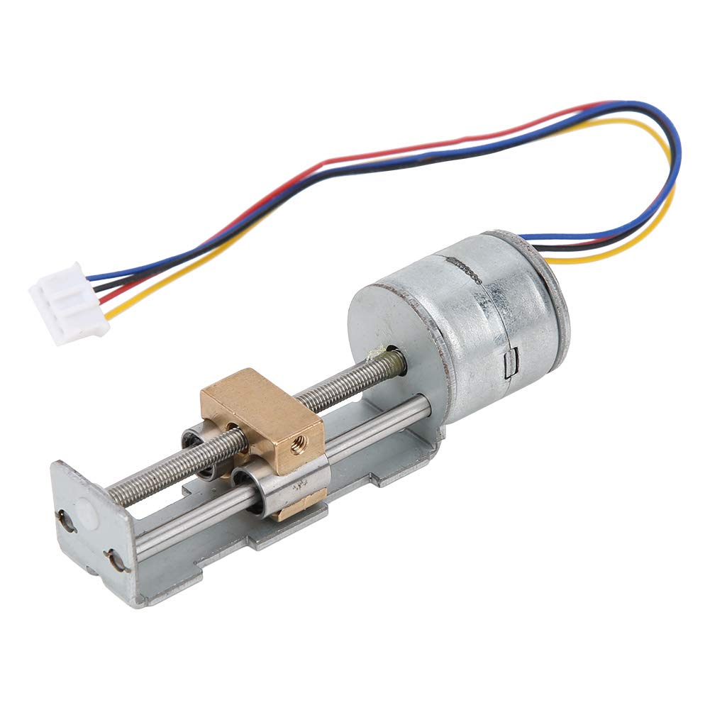 Mini Linear Bühnenantrieb, 2 Phasen 4 Draht Linear Schrittmotor, Schrittmotor mit Planetengetriebe R
