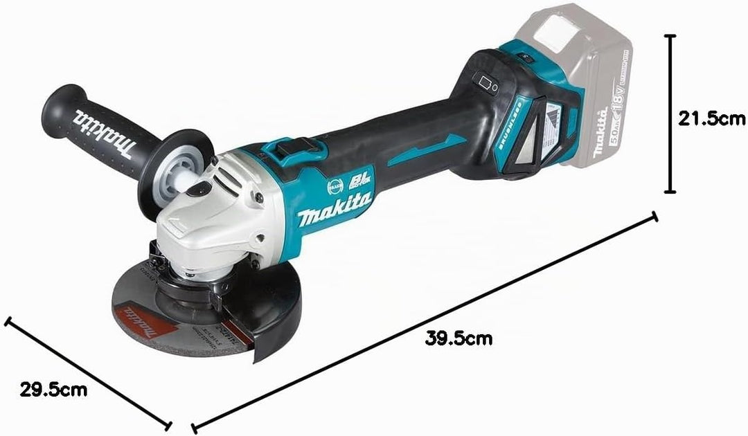 Makita DGA513ZJ Akku-Winkelschleifer, 18 V