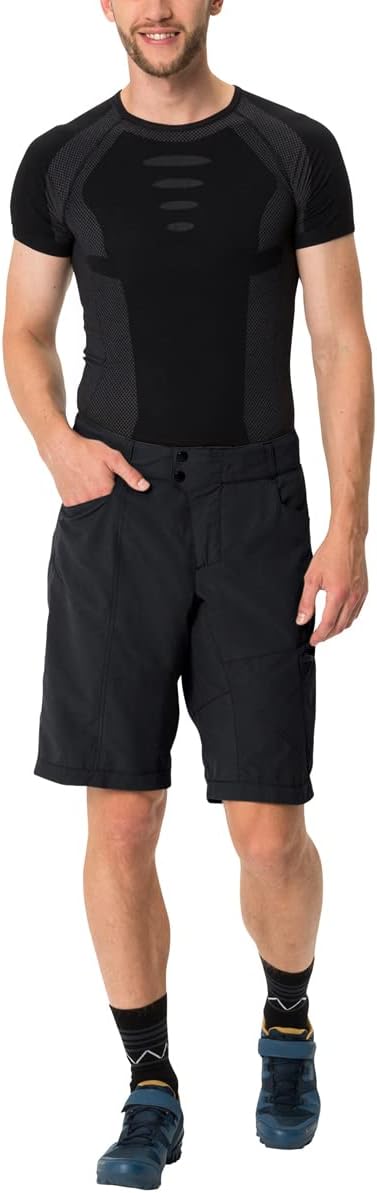 VAUDE Hose Herren Tamaro Shorts II – Fahrradhose für Herren, MTB Shorts, Gepolsterte Fahrradshorts,