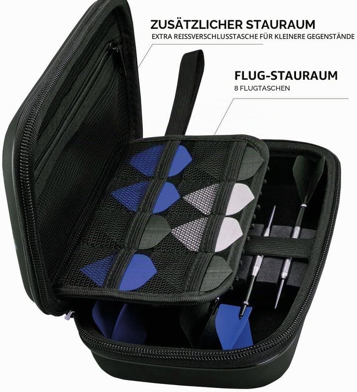 Mission Darts Eva-Darttasche | erhältlich in Ronin &amp; Samurai Grey Style, Schwarz, Samurai-Grau, Samu