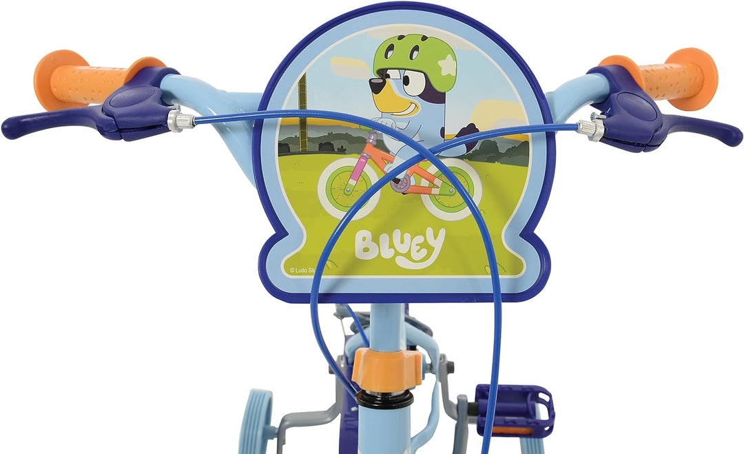 Bluey Unisex Jugend 12 Zoll Fahrrad, blau, 30,5 cm
