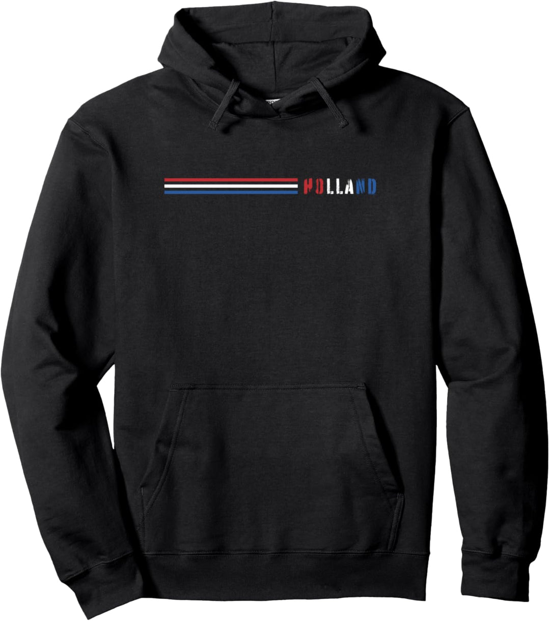 Flagge Niederlande Pullover Hoodie