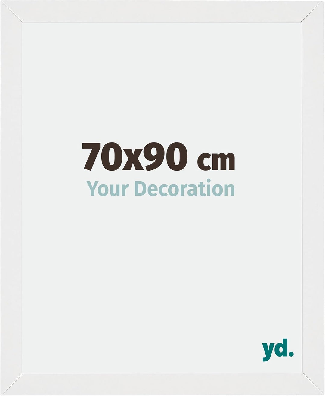 yd. Your Decoration - Bilderrahmen 70x90 cm - Bilderrahmen aus MDF mit Acrylglas - Antireflex - Ausg