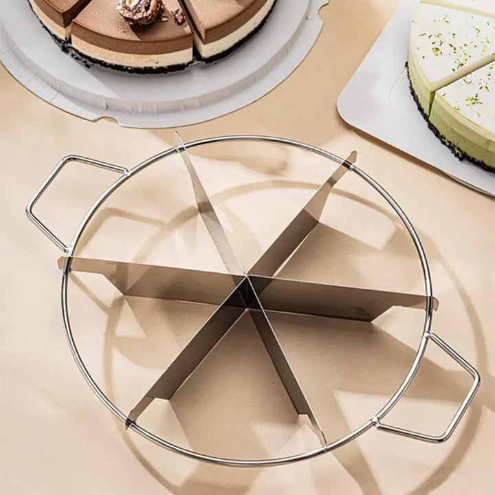 Generisch Kuchenschneider, Kuchenteiler, Brotkuchen-Portionsmarker, Edelstahl-Kuchenschneideform, Pi
