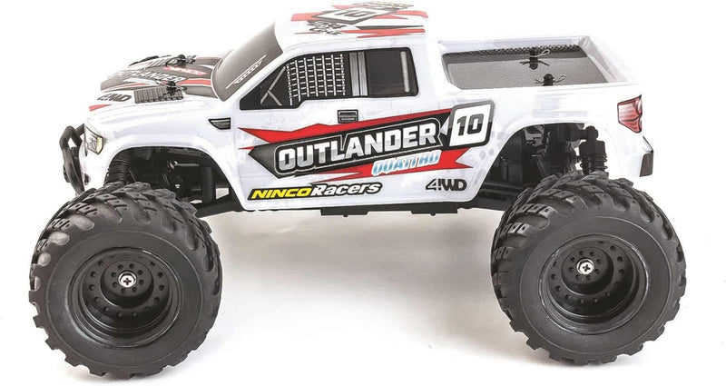 NincoRacers - Outlander 1/12 Ferngesteuerter Monstertruck mit 4 Rädern, Masse: 34 x 26 x 15,5 cm, Gr