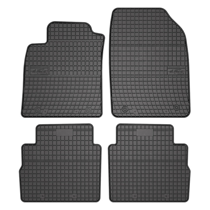 FROGUM EL Toro Gummimatten Ganzjähriges-Set von Autofussmatte Auto Fussmatten für Opel Signum 2003-2