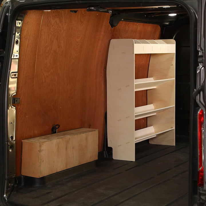Vanify - Kompatibel mit Citroen Jumpy L2 und L3 (M & XL) 2016+ Fahrzeugeinrichtung Fahrzeugregale, W