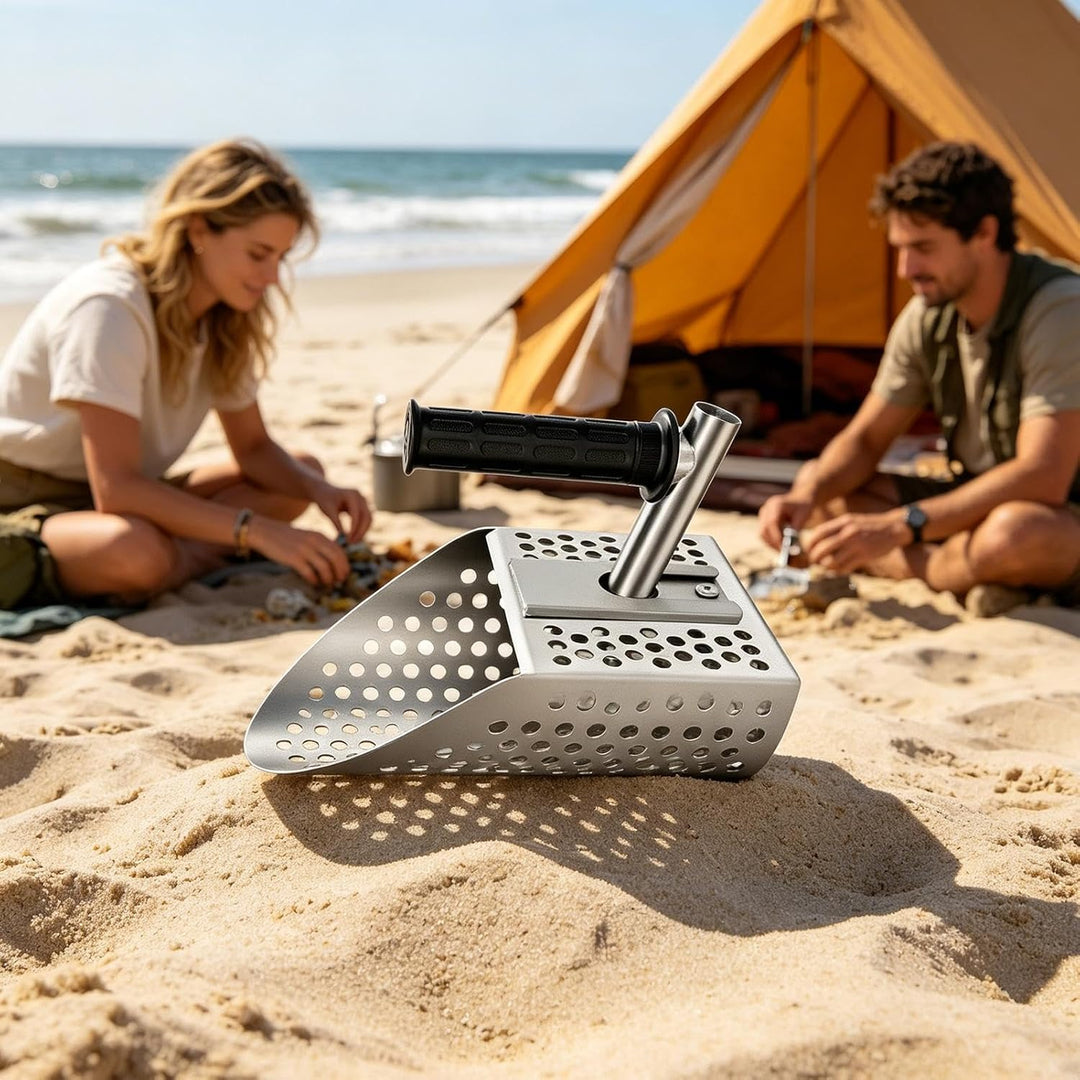 Sand Scoop Multifunktionaler Edelstahl-Schaufel | Metallsuchgerät-Sandschaufel Für Erwachsene Hobbyi
