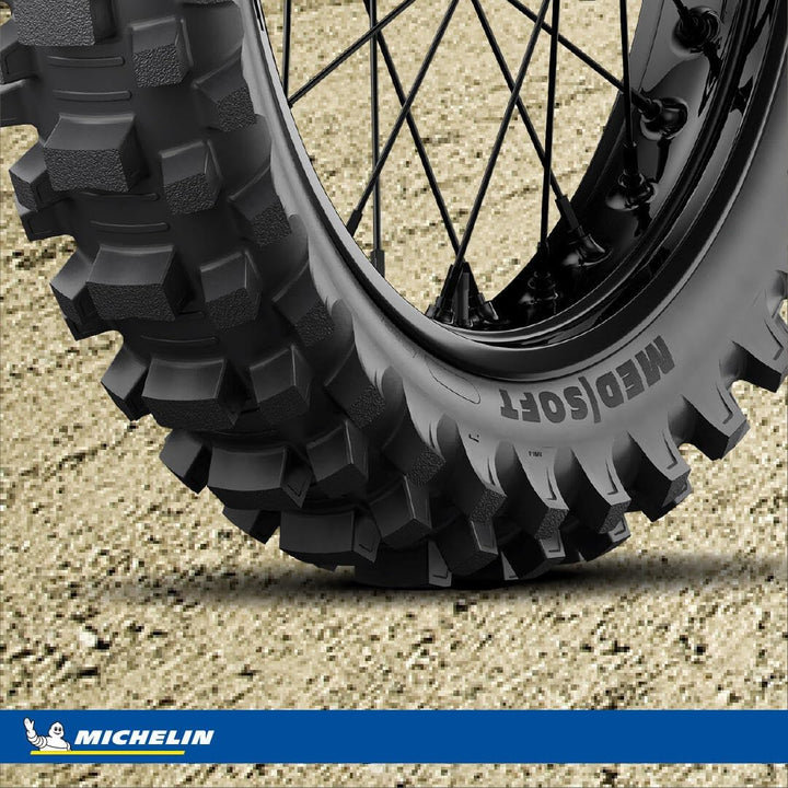 MICHELIN Starcross 6 Medium Soft Motorradreifen 120/80-19 63M Hinterrad