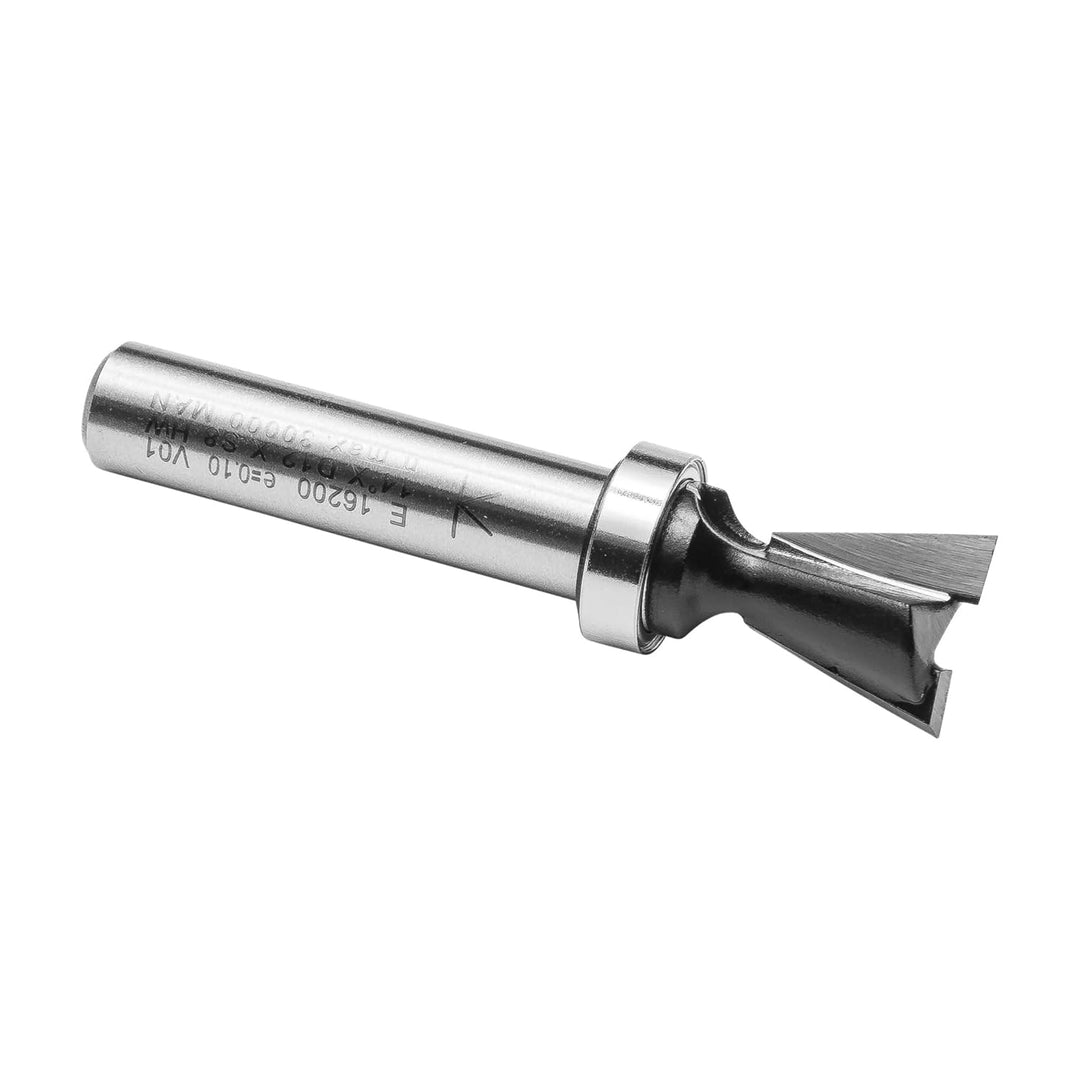 ENT 16200 Gratfräser HW, Schaft (S) 8 mm, Durchmesser (D) 12 mm, NL 12 mm, E 14°, SL 32 mm, mit Kuge