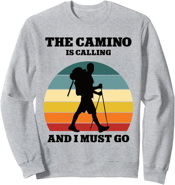 Pilgern Pilger Zubehör Wander Kleidung Wanderer Camino Sweatshirt